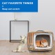 FluffyDream Cat Scratcher with Cat Toy Marble Rack, Built-in Ball, L-shaped Scratcher, Cardboard Lounge Bed, Stable and Durable, Furniture Protection, Reversible FluffyDream Cat Scratcher with Cat Toy Marble Rack, Built-in Ball, L-shaped Scratcher, Cardboard Lounge Bed, Stable and Durable, Furniture Protection, Reversible