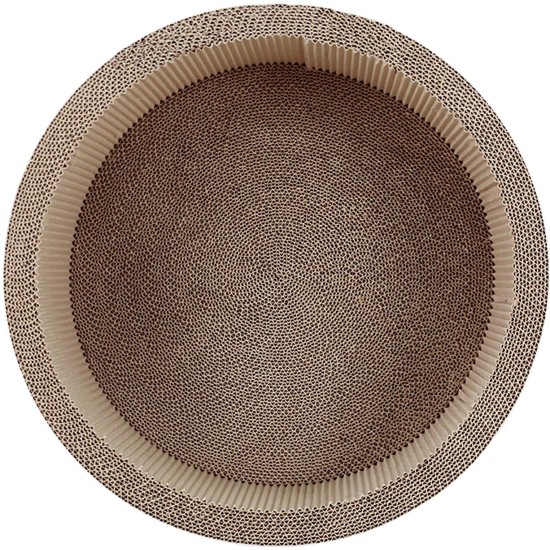 FluffyDream Cat Scratcher with Cat Toy Marble Rack, Built-in Ball, L-shaped Scratcher, Cardboard Lounge Bed, Stable and Durable, Furniture Protection, Reversible FluffyDream Cat Scratcher with Cat Toy Marble Rack, Built-in Ball, L-shaped Scratcher, Cardboard Lounge Bed, Stable and Durable, Furniture Protection, Reversible