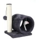 Fornord Cat Scratching Post 20 x 20 x 30 cm