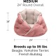FurHaven 24 Inch Round Small Doughnut Dog Bed Plush Velvet Waves Hooded Calming Cuddler, Washable - Dark Grey, Small FurHaven 24 Inch Round Small Doughnut Dog Bed Plush Velvet Waves Hooded Calming Cuddler, Washable - Dark Grey, Small
