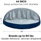 FurHaven 24 Inch Round Small Doughnut Dog Bed Plush Velvet Waves Hooded Calming Cuddler, Washable - Dark Grey, Small FurHaven 24 Inch Round Small Doughnut Dog Bed Plush Velvet Waves Hooded Calming Cuddler, Washable - Dark Grey, Small