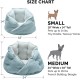 FurHaven 24 Inch Round Small Doughnut Dog Bed Plush Velvet Waves Hooded Calming Cuddler, Washable - Dark Grey, Small FurHaven 24 Inch Round Small Doughnut Dog Bed Plush Velvet Waves Hooded Calming Cuddler, Washable - Dark Grey, Small