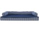 FurHaven Pet Quilted Orthopedic Sofa Bed, Large, Silver Gray FurHaven Pet Quilted Orthopedic Sofa Bed, Large, Silver Gray
