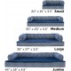 FurHaven Pet Quilted Orthopedic Sofa Bed, Large, Silver Gray FurHaven Pet Quilted Orthopedic Sofa Bed, Large, Silver Gray