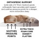 FurHaven Pet Quilted Orthopedic Sofa Bed, Large, Silver Gray FurHaven Pet Quilted Orthopedic Sofa Bed, Large, Silver Gray