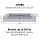 FurHaven Pet Quilted Orthopedic Sofa Bed, Large, Silver Gray FurHaven Pet Quilted Orthopedic Sofa Bed, Large, Silver Gray