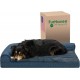 FurHaven Pet Quilted Orthopedic Sofa Bed, Large, Silver Gray FurHaven Pet Quilted Orthopedic Sofa Bed, Large, Silver Gray