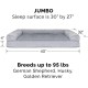 FurHaven Pet Quilted Orthopedic Sofa Bed, Large, Silver Gray FurHaven Pet Quilted Orthopedic Sofa Bed, Large, Silver Gray