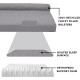 FurHaven Pet Quilted Orthopedic Sofa Bed, Large, Silver Gray FurHaven Pet Quilted Orthopedic Sofa Bed, Large, Silver Gray
