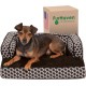 FurHaven Pet Quilted Orthopedic Sofa Bed, Large, Silver Gray FurHaven Pet Quilted Orthopedic Sofa Bed, Large, Silver Gray