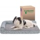 FurHaven Pet Quilted Orthopedic Sofa Bed, Large, Silver Gray FurHaven Pet Quilted Orthopedic Sofa Bed, Large, Silver Gray