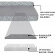 FurHaven Pet Quilted Orthopedic Sofa Bed, Large, Silver Gray FurHaven Pet Quilted Orthopedic Sofa Bed, Large, Silver Gray