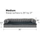 FurHaven Pet Quilted Orthopedic Sofa Bed, Large, Silver Gray FurHaven Pet Quilted Orthopedic Sofa Bed, Large, Silver Gray