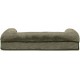 FurHaven Pet Quilted Orthopedic Sofa Bed, Large, Silver Gray FurHaven Pet Quilted Orthopedic Sofa Bed, Large, Silver Gray