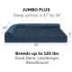 FurHaven Pet Quilted Orthopedic Sofa Bed, Large, Silver Gray FurHaven Pet Quilted Orthopedic Sofa Bed, Large, Silver Gray