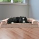 FurHaven Pet Quilted Orthopedic Sofa Bed, Large, Silver Gray FurHaven Pet Quilted Orthopedic Sofa Bed, Large, Silver Gray