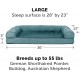 FurHaven Pet Quilted Orthopedic Sofa Bed, Large, Silver Gray FurHaven Pet Quilted Orthopedic Sofa Bed, Large, Silver Gray