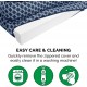 FurHaven Pet Quilted Orthopedic Sofa Bed, Large, Silver Gray FurHaven Pet Quilted Orthopedic Sofa Bed, Large, Silver Gray