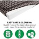 FurHaven Pet Quilted Orthopedic Sofa Bed, Large, Silver Gray FurHaven Pet Quilted Orthopedic Sofa Bed, Large, Silver Gray
