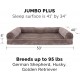 FurHaven Pet Quilted Orthopedic Sofa Bed, Large, Silver Gray FurHaven Pet Quilted Orthopedic Sofa Bed, Large, Silver Gray