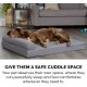 FurHaven Pet Quilted Orthopedic Sofa Bed, Large, Silver Gray FurHaven Pet Quilted Orthopedic Sofa Bed, Large, Silver Gray