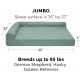FurHaven Pet Quilted Orthopedic Sofa Bed, Large, Silver Gray FurHaven Pet Quilted Orthopedic Sofa Bed, Large, Silver Gray