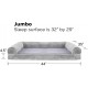 FurHaven Pet Quilted Orthopedic Sofa Bed, Large, Silver Gray FurHaven Pet Quilted Orthopedic Sofa Bed, Large, Silver Gray