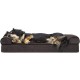 FurHaven Pet Quilted Orthopedic Sofa Bed, Large, Silver Gray FurHaven Pet Quilted Orthopedic Sofa Bed, Large, Silver Gray