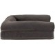 FurHaven Pet Quilted Orthopedic Sofa Bed, Large, Silver Gray FurHaven Pet Quilted Orthopedic Sofa Bed, Large, Silver Gray