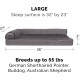 FurHaven Pet Quilted Orthopedic Sofa Bed, Large, Silver Gray FurHaven Pet Quilted Orthopedic Sofa Bed, Large, Silver Gray