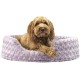 FurHaven Ultra Plush Oval Pet Bed, Jumbo, Strawberry
