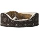 FurHaven Ultra Plush Oval Pet Bed, Jumbo, Strawberry