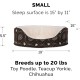 FurHaven Ultra Plush Oval Pet Bed, Jumbo, Strawberry