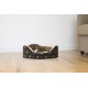 FurHaven Ultra Plush Oval Pet Bed, Jumbo, Strawberry