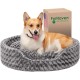 FurHaven Ultra Plush Oval Pet Bed, Jumbo, Strawberry