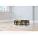 FurHaven Ultra Plush Oval Pet Bed, Jumbo, Strawberry
