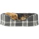 FurHaven Ultra Plush Oval Pet Bed, Jumbo, Strawberry