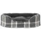 FurHaven Ultra Plush Oval Pet Bed, Jumbo, Strawberry