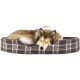 FurHaven Ultra Plush Oval Pet Bed, Jumbo, Strawberry