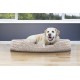 FurHaven Ultra Plush Oval Pet Bed, Jumbo, Strawberry