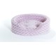 FurHaven Ultra Plush Oval Pet Bed, Jumbo, Strawberry