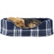 FurHaven Ultra Plush Oval Pet Bed, Jumbo, Strawberry