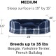 FurHaven Ultra Plush Oval Pet Bed, Jumbo, Strawberry
