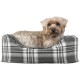 FurHaven Ultra Plush Oval Pet Bed, Jumbo, Strawberry