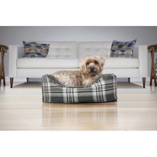 FurHaven Ultra Plush Oval Pet Bed, Jumbo, Strawberry FurHaven Ultra Plush Oval Pet Bed, Jumbo, Strawberry