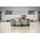 FurHaven Ultra Plush Oval Pet Bed, Jumbo, Strawberry