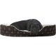 FurHaven Ultra Plush Oval Pet Bed, Jumbo, Strawberry