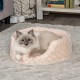 FurHaven Ultra Plush Oval Pet Bed, Jumbo, Strawberry