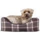 FurHaven Ultra Plush Oval Pet Bed, Jumbo, Strawberry