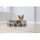 FurHaven Ultra Plush Oval Pet Bed, Jumbo, Strawberry